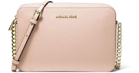 michael kors jet set pale pink purse|Michael Kors jet set crossbody.